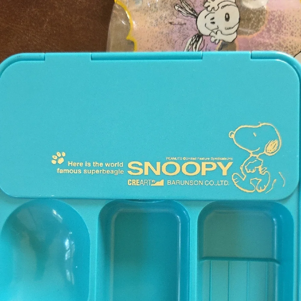 Snoopy Blue Pencil Case